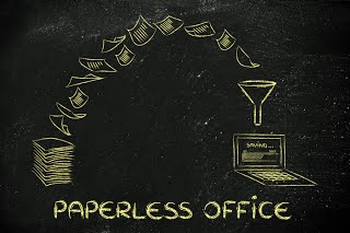 go paperless document scanning digital office Austin